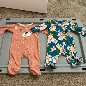 Set of 2 Carter’s Fleece Pajamas